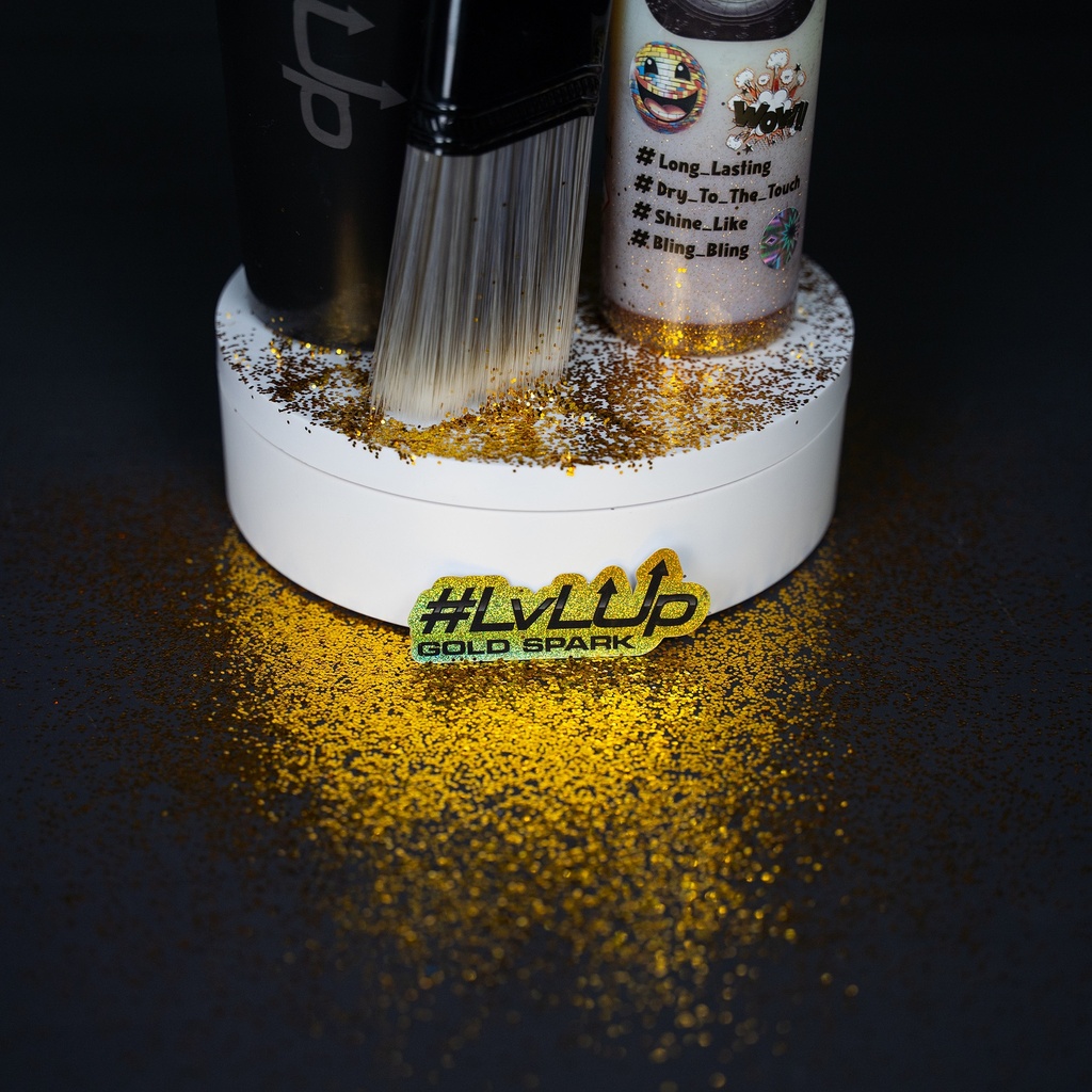 LvLup - Tireshine 250ml - Gold Glitter Edition