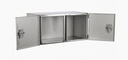 Toolbox Stainless Steel with Double Doors - 1000x600x600mm