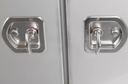 Toolbox Stainless Steel with Double Doors - 1000x600x600mm