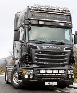 LedBar St. Steel - Scania R2 Low Bumper