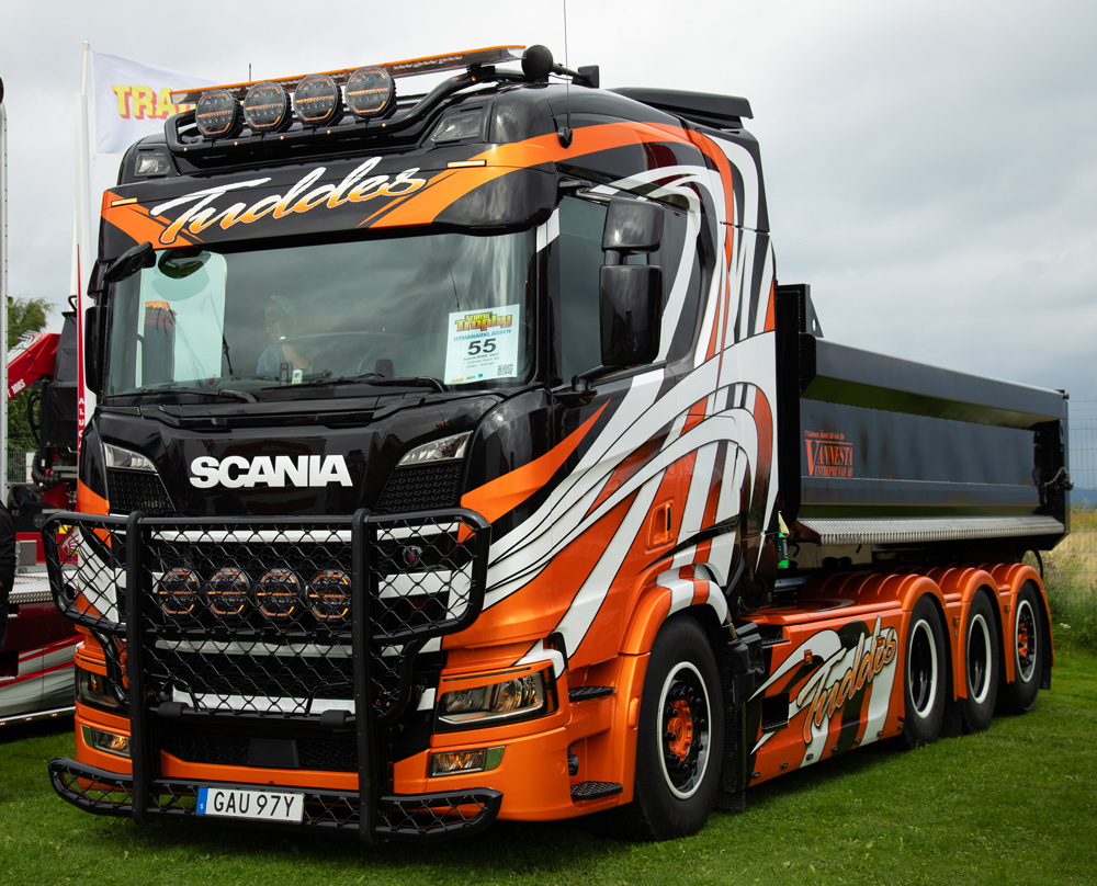 XL Sunvisor 'ODIN' for Scania NextGen 2017+ | Height 35cm