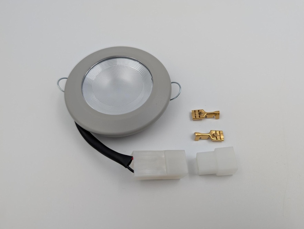 LED Interior Lamp 24V Ø53mm | Red