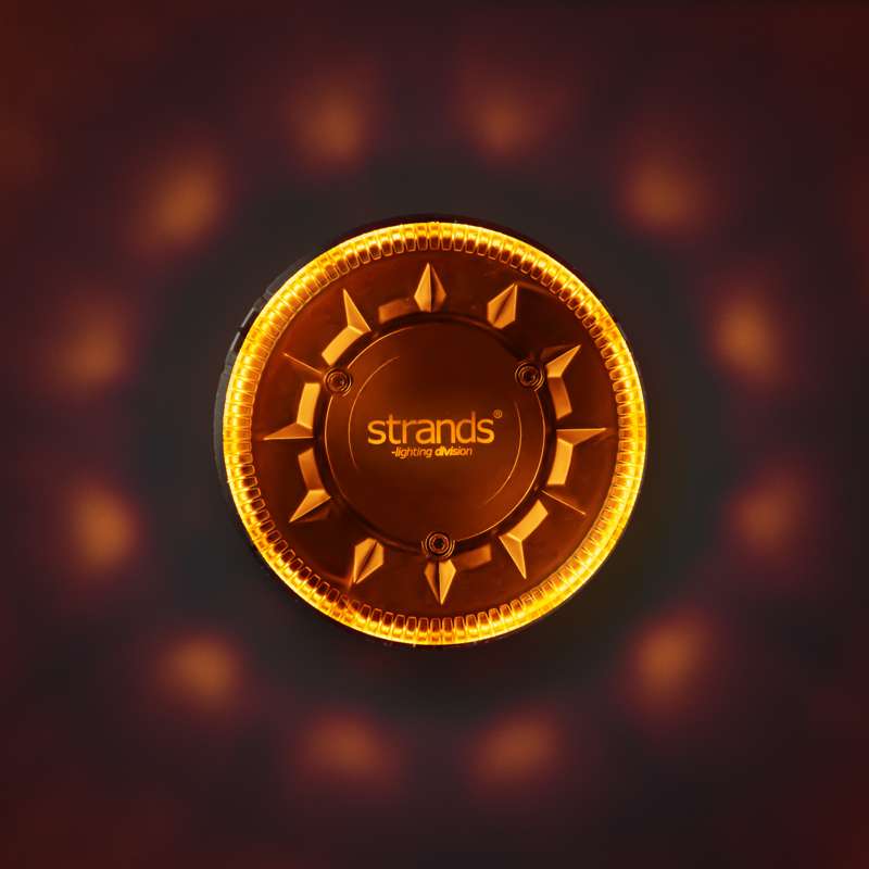 Amber Lens for Black Raven Pharos LED Beacon