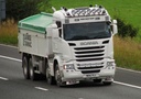 Stainless Steel LoBar for Scania R2 with Low Bumper | 7 Amber LEDs