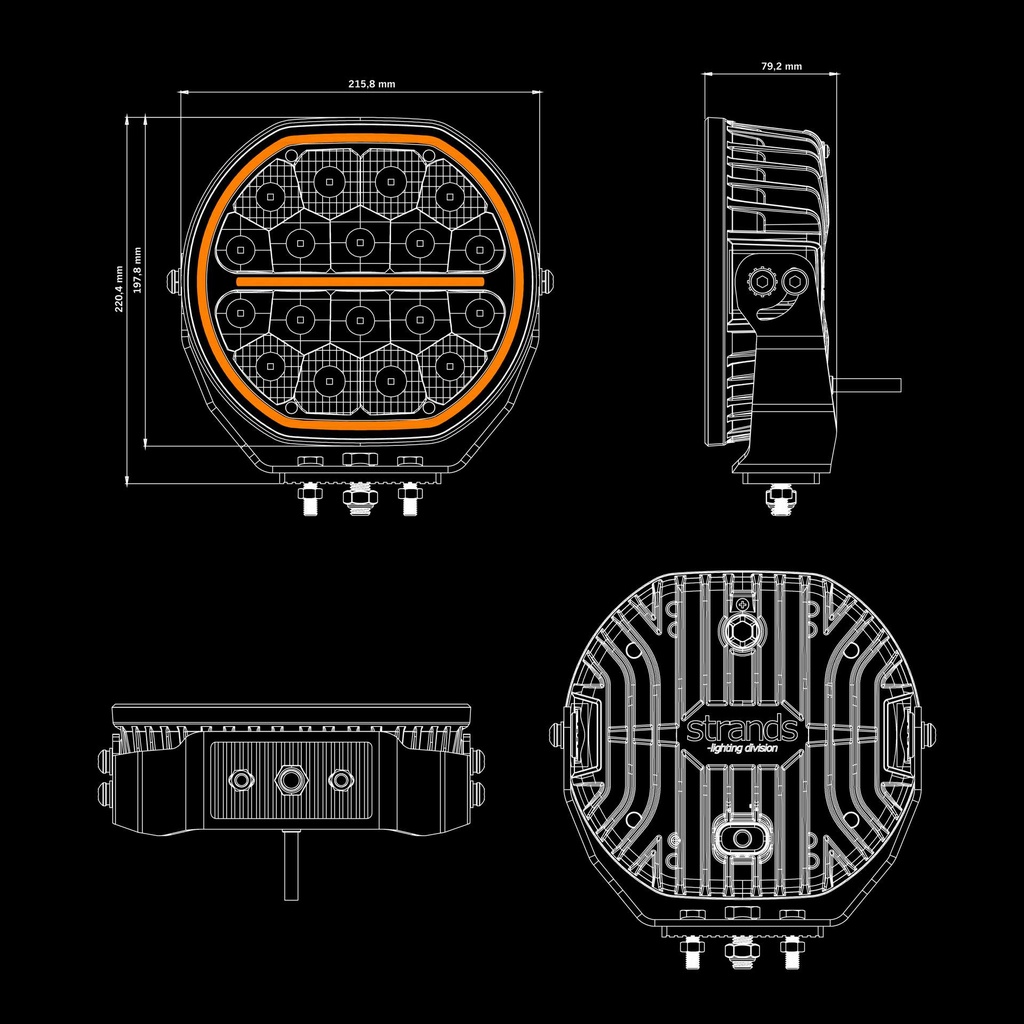 Big Energy 2.0 9" Driving Light