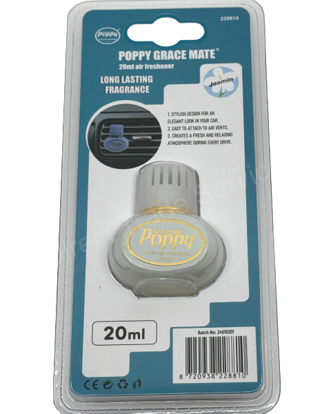 Poppy Liquid Air Freshener 20ml | Jasmin