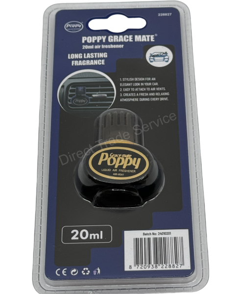 Poppy Liquid Air Freshener 20ml | New Car