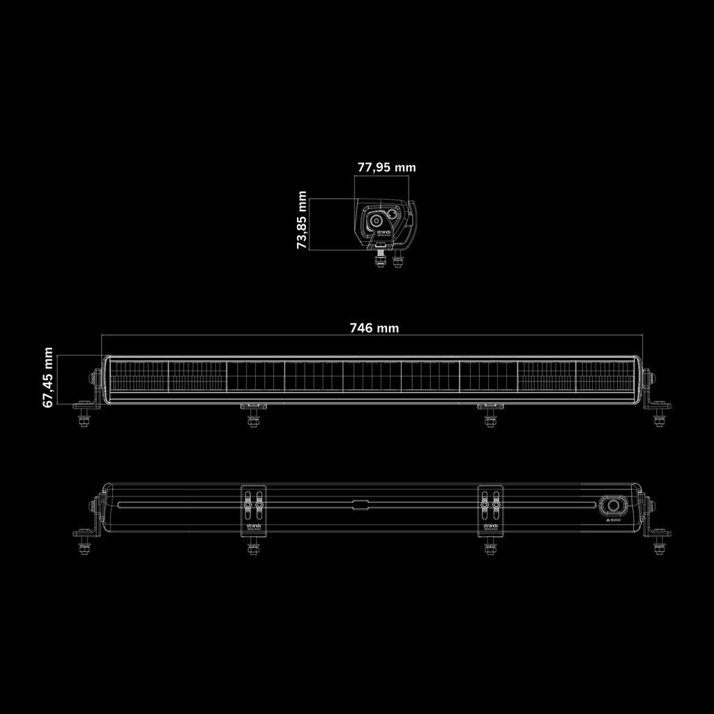 Skylord LED Bar 30"