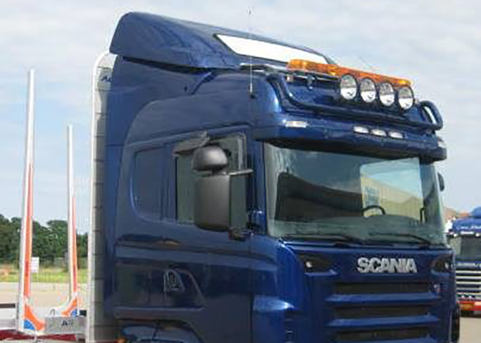Nedking Ultra Thin Orange LED Spoiler Truck Sign - Scania 4/R-serie