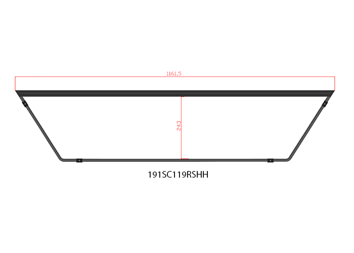 Nedking Ultra Thin LED Truck Sign - Scania NextGen R/S Highline (119) - Orange