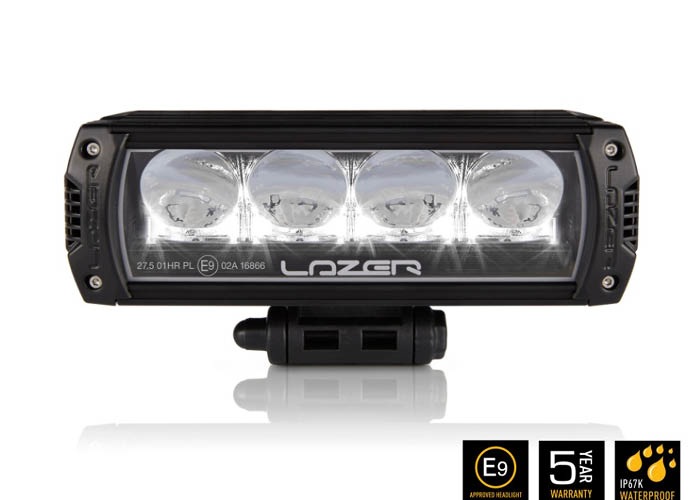 Lazer Triple-R 750 LED GEN 2 verstraler black met stadslicht 9-32V