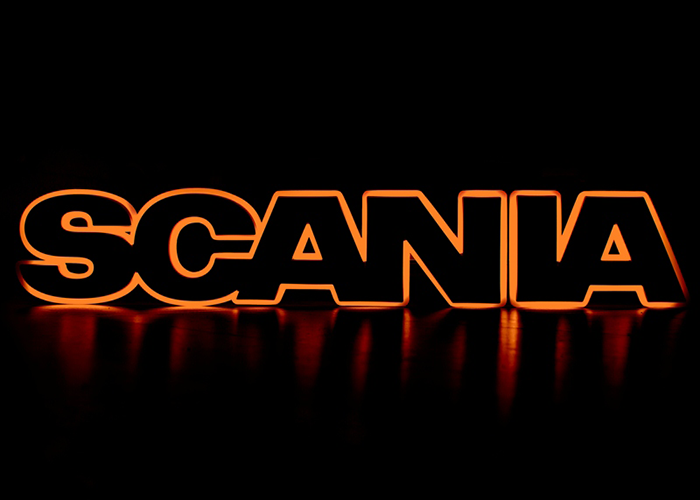 Scania LED embleem voor Scania (grill) logo