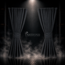 Nedking Side Curtains | Alcantara / Suède Look | 95cm