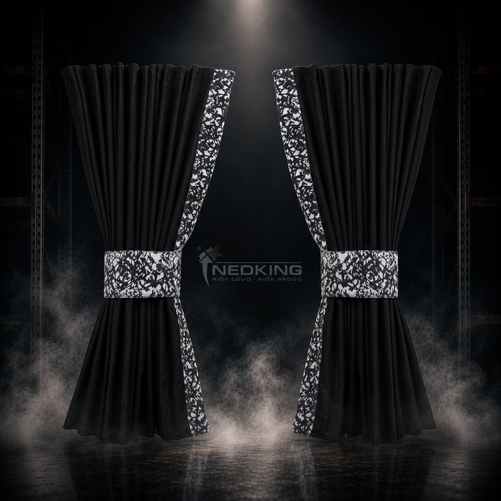 Nedking Side Curtains | Danish Fabric | 95cm