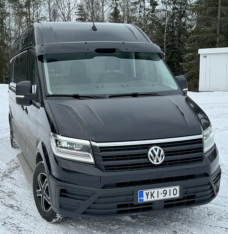 Zonneklep MAN TGE en VW Crafter vanaf bouwjaar 2025