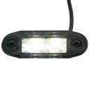 (WIT smoke lens) (EASY-FIT) Boreman Easy-Fit LED positielicht  12-24V