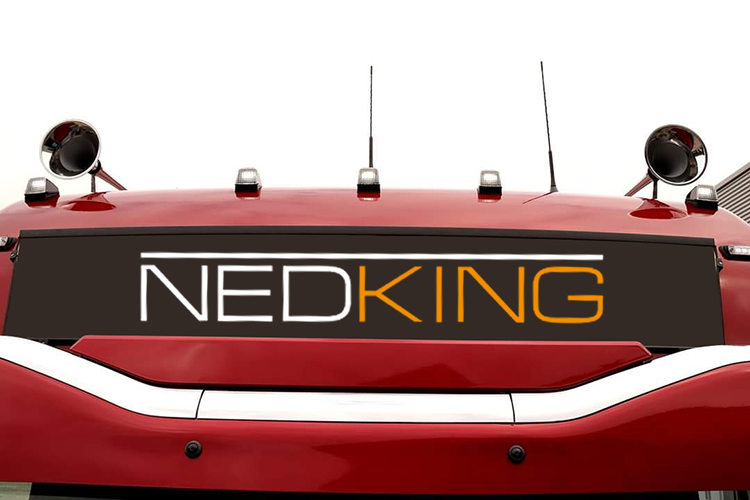 Nedking Ultra Thin LED Truck Sign XL for MAN TGX TG3 2020+ (173) - White LEDs