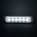 Dark Knight Strobe Light White 6 LED Dark Lens