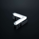 Freedom Dark Line Position Light White | Corner