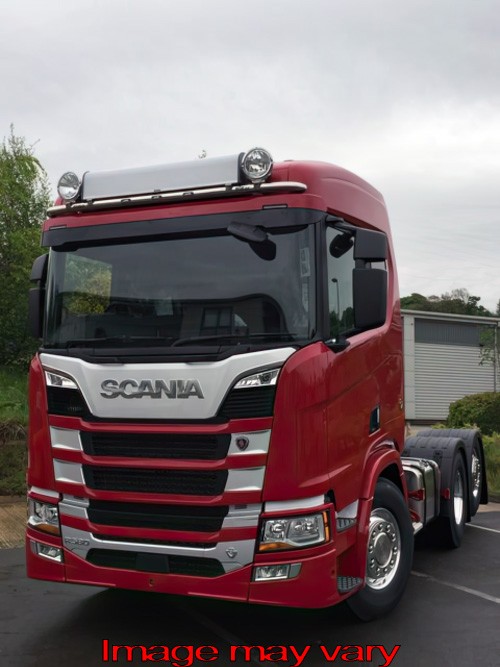 RVS HiBar voor Scania R&S NextGen Normaal Cabine | Breed Zonneklepmodel