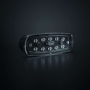 Nuuk E-Line Black LED Achteruitrijlicht