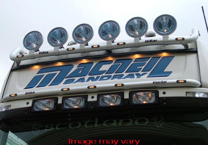 Aluminium HiBar voor Scania 4/R Serie Topline | Drop-Down