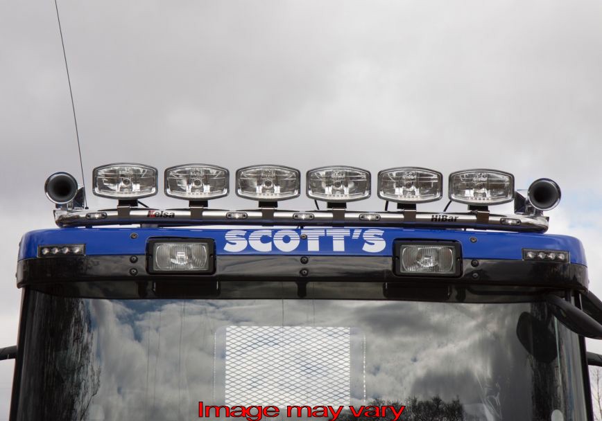 Stainless Steel HiBar for Scania 4 & R Series Low Day Cab