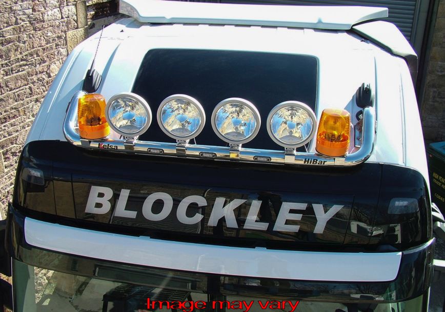 Stainless Steel HiBar for Volvo FH4/4B & FM4B Globetrotter (XL) | Narrow Model