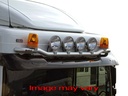 Aluminium HiBar voor DAF XF95/105/106 Space Cab | Breed Model - Zonneklepmontage