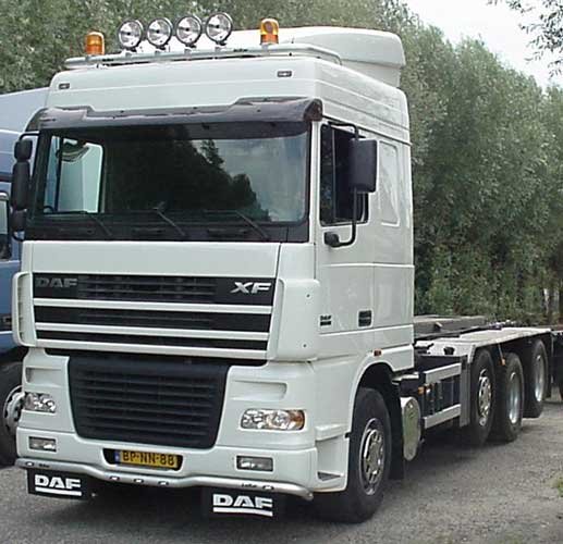 Aluminium HiBar voor DAF XF95/105/106 Space Cab | Breed Dakmodel