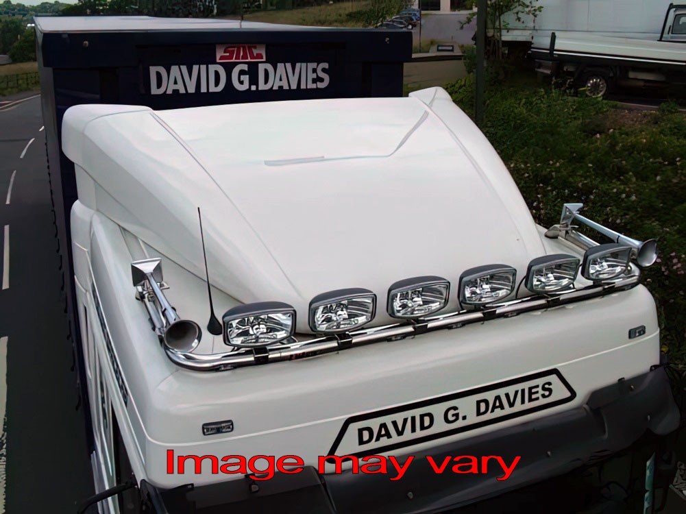 RVS HiBar voor DAF XF95/105/106 Space Cab | Breed Dakmodel