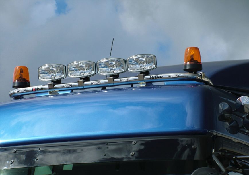 RVS HiBar voor Mercedes Atego / Axor met Hoog Dak | Dakmodel