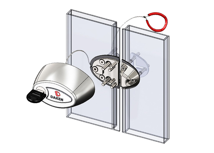 NOVAL, (2 stuks) veiligheidsslot voor achter en zijdeur bestelwagen