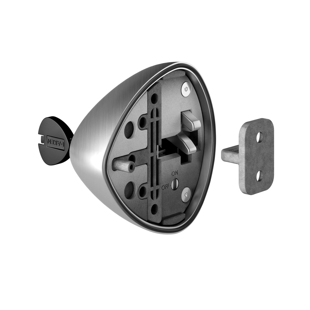 Blackstone Silver Combo | 3 Locks + 6 Keys