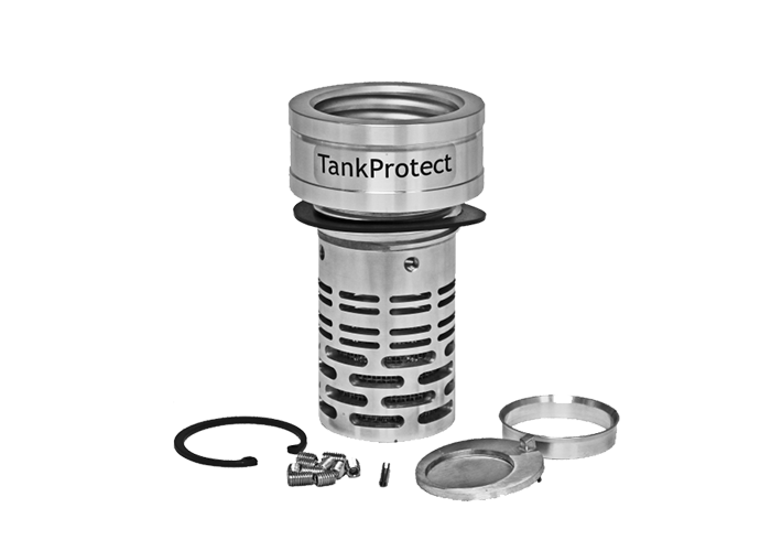 (Scania) Aluminium brandstoftank vulhals