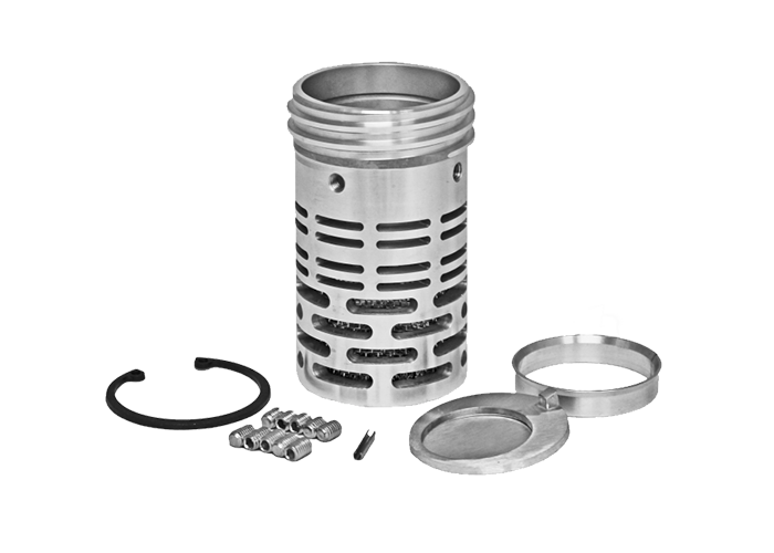 (Scania) (laag) Aluminium brandstoftank vulhals