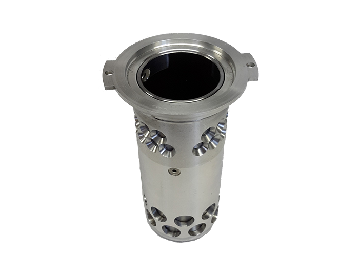 Brandstoftank beveiliging in vulhals bajonet 105mm