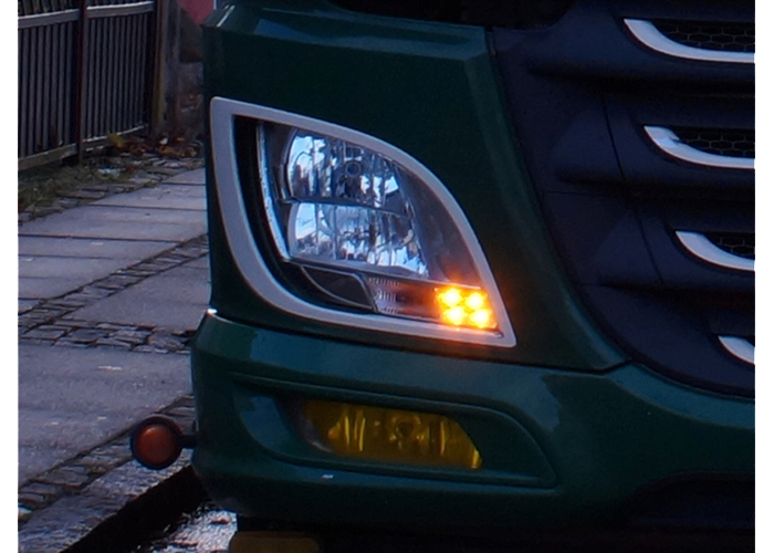 LED units oranje tbv DRL voor DAF XF106 EURO6