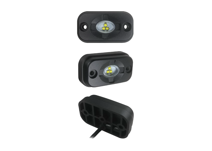 LED achteruitrij/werklamp klein in aluminium behuizing 10-30v 15watt 1250 lumen