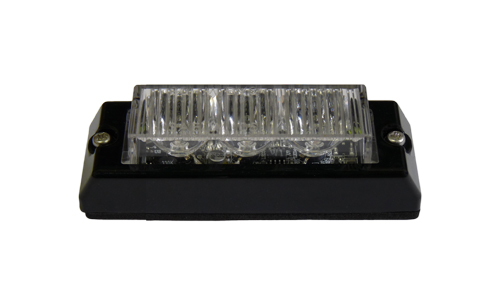 Flitslamp 12/24volt amber extreme 3 led