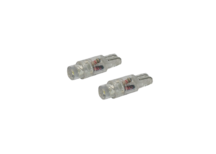 T5 Wedge LED Lights 24V | White | 5 Lumen | Set of 2 Pieces