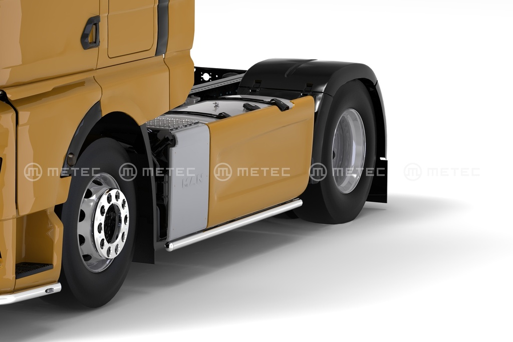 Stainless Steel Sidebars "S-LINER" for MAN TGX 2020