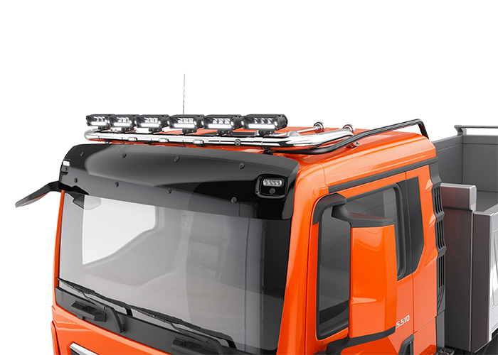 "WIDE" - MAN TGS "2020" NN + TN RVS dakbeugel