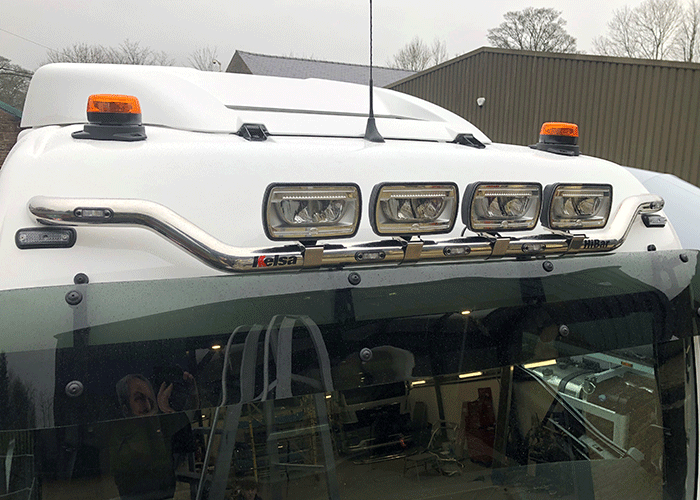 RVS HiBar voor MAN TG3 GM | V-Model