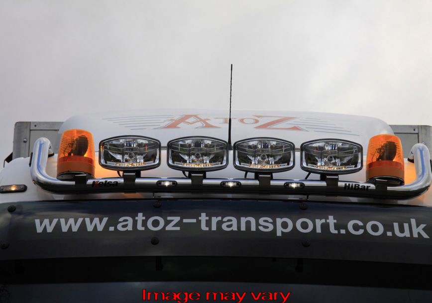 Aluminum HiBar for MAN TGA & TGL/TGM/TGS LX Cab | Drop-Down