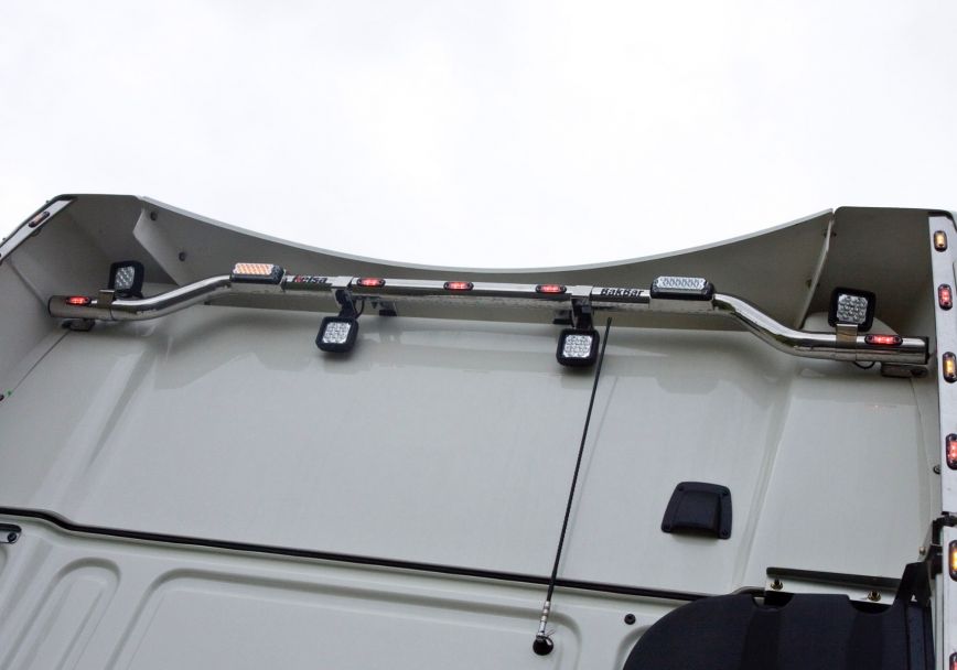 RVS BakBar voor DAF XF106 (Super) Space Cab | Hoge Montage