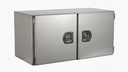 RVS Gereedschapskist met Dubbele Deuren - 1000x600x600mm