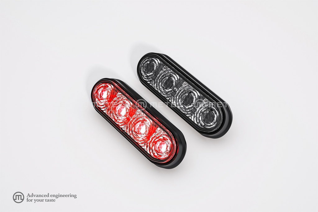 Metec M-LED Positielicht | Rood