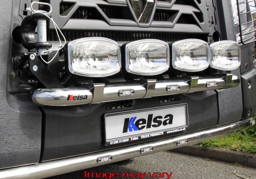 Stainless Steel MiniBar for Renault C & T Series | Low Mounting