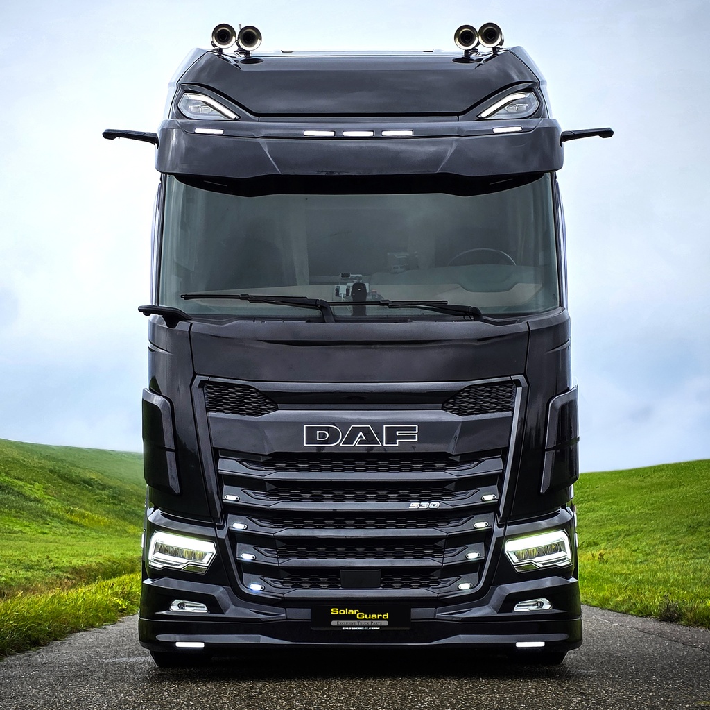 Bumper Spoiler for DAF NGD -2026 XF/XG/XG+ | Type 1 | 2 Lightholes